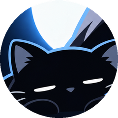 NIGHTくん（黒猫）
